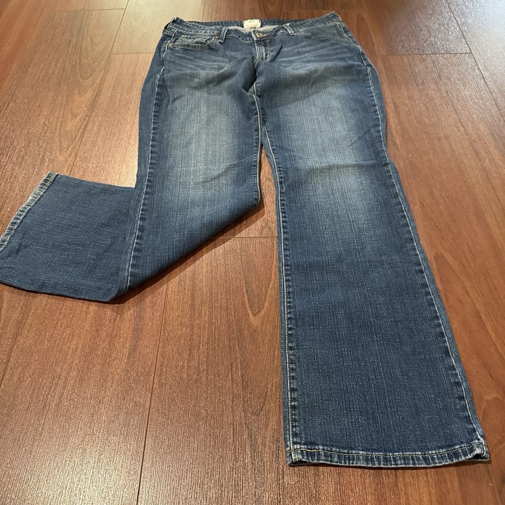 Levis 545 Jeans Womens 12 Medium Blue Denim Low Rise Boot Cut 5-Pocket